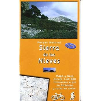 Mapa p.n. Sierra de las Nieves 1:40000 Mapa p.n. Sierra de las Nieves 1:40000