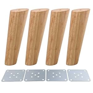 BQLZR 18cm Altura Madera Color Oblicuo Cónico Confiable Muebles de