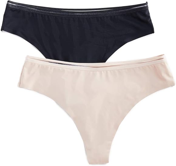 Real Underwear Women S Fusion Laser Cut Thong Pack At Amazon