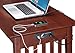 AFI AH12224 Mission Desk with Drawer and Charging Station, Walnut