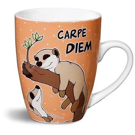Nici 35547 Tasse Carpe Diem aus Porzellan