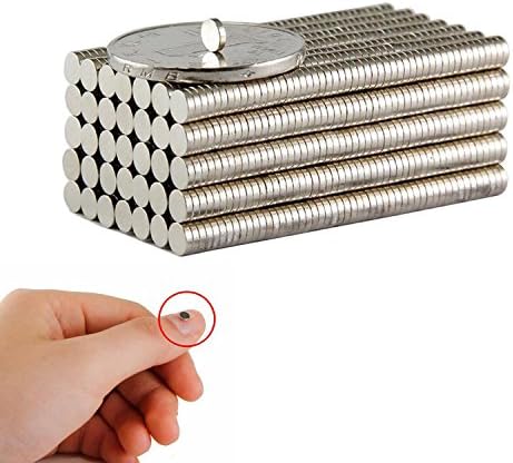 150 Pieces 4x1mm DIY Personalized Multi-Use for Fridge Door Whiteboard Magnetic Map Magnetic Screen Door Bulletin Boards Refrigerators Round Cylinder Magnets