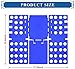 PetOde Shirt Tshirt Easy and Fast Clothes, Durable Plastic Laundry folders Folding Boards, Blue, New Version