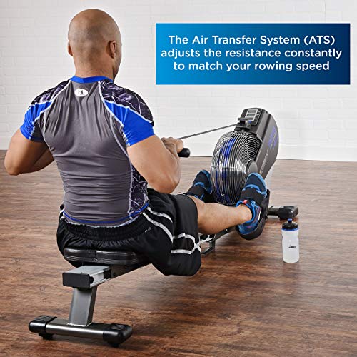 Exercise Equipment Stamina Elite ATS Air Rower Smart Workout App