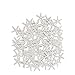 Anyumocz 40 Pcs Starfish White Resin Pencil Finger Sea Star for Wedding Party Christmas, Home and Craft Project
