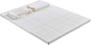 ONLYXKZ Natural Latex Mattress,Sleeps Cooler & More Support Than Memory Foam,Support and Better Overnight Recovery,120200CM
