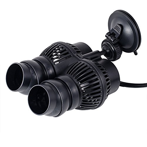 SUNSUN JVP201 1600 GPH Wave Maker Aquarium Circulation Pump Submersible Powerhead USA (Suction Cup, JVP 201-1600 GPH) by i-mesh-bean (Best Aquarium Wave Maker)