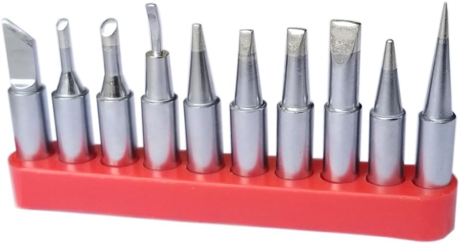 Quality Generic 900M Soldering Tip 10pcs for Hakko Aoyue X-tronic Yihua Saike Tools