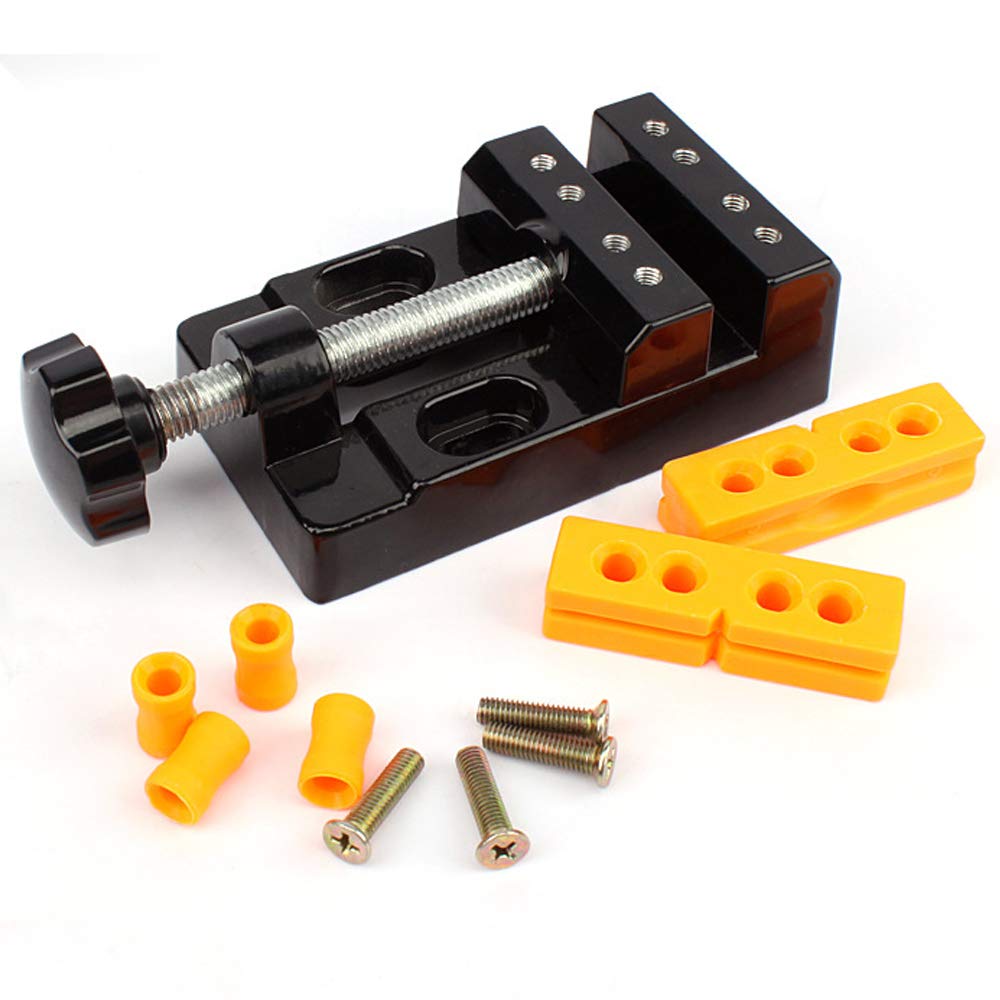 57mm Multi-Purpose Aluminum Alloy Flat-Nose Pliers, Mini Vise, Table vice, Item Fixing Fixture