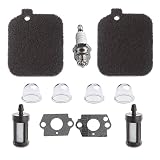 Hipa (Pack of 2 Air Filter for Stihl Blower BG45 BG46 BG55 BG65 BG85 SH55 SH85 BR45C
