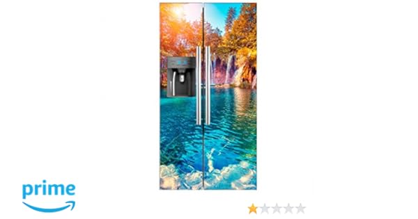Oedim - Vinilo Frigorífico Americano Cascadas | 91x179cm | Varias ...