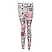 Kinghard Fashion Women Lady Skinny Tribal Printed Stretchy Pants Leggings (D)