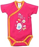 Zutano Baby Girls' Friendly Bird Wrap Body (Baby) - Fuch