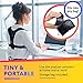 EZmed Back Posture Corrector For Women & Men – Adjustable Posture Brace For Slouching & Hunching – Invisible And Breathable Under Clothes – Shoulder & Spine Alignment – Carry Bag Included