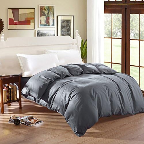 Modern Minimalist style Solid Color Striped 100% Cotton Student Quilt Cover-N 160x200cm(63x79inch)