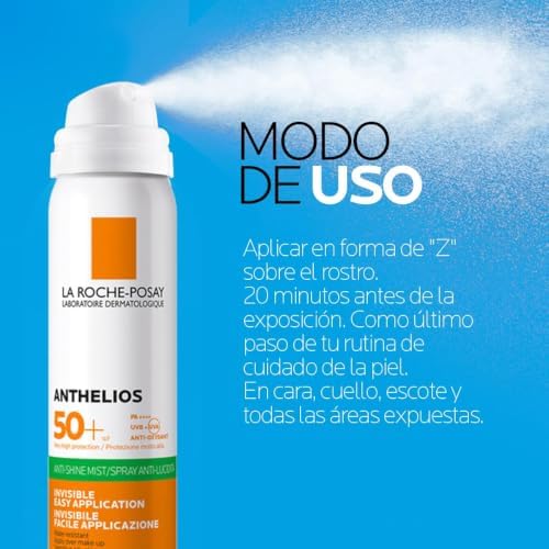Anthelios Bruma Invisible Facial aerosol SPF 50 75ML LA ROCHE POSAY