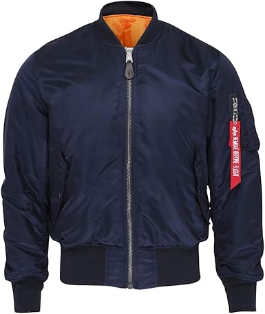 Alpha Industries Mens Ma1 Flight Jacket Amazon Co Uk Clothing