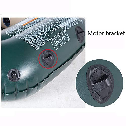 BOOA Dreipersonenfalten-Schlauchboot-Berufsfischerboot, aufblasbares Ruderboot, einschließlich Paddel und Pumpe, mit… – Bild 4