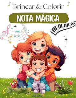 Livro NOTA MÁGICA: Brincar & colorir