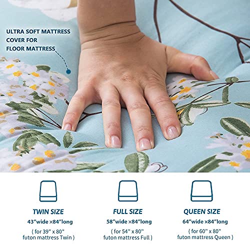 MAXYOYO Mattress Cover for Traditional Japanese Futon Mattress, Futon
