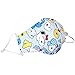 Ayygift 2pcs Pm2.5 Children's Cartoon Ski Face Mouth Muffle Mask Respiration Valve Windproof (Dog)
