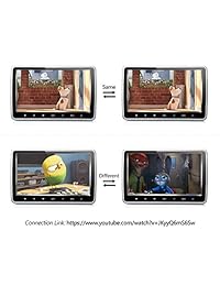 Eonon c1100 a reposacabezas reproductor de DVD