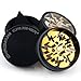 Chromium Crusher 2.0 Inch 4 Piece Tobacco Spice Herb Grinder -Gold