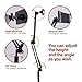 Kaforise Long Arm Floor Stand for Smartphone and Tablet, 360 Degree Adjustable Floor Stand Holder for 4.7