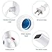 Clothes Steamer, Walbest Portable Garment Steamer Fast-Heat Powerful Handheld Clothing Steamer with Automatic Shut-Off Safety Protection, 140ml Capacity Perfect for Home and Travel (White)