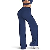 KAIFUYING Wide Leg Leggings Women, High-Waisted Straight Leggings, Casual Pants for Women, Wide Leg Yoga Pants