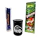 Bundle 3 Items - Juicy Jays Hemp Wraps Strawberry Fields All Natural with Roller Machine (6 Packs)