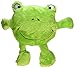 ZippyPaws Brainey Squeaky Plush Dog Toy, Frog