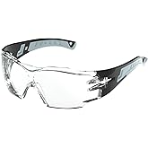 Tasovi Safety Glasses Anti Fog UV400 Lightweight Rubber Temple Goggles,Eye Protection Glasses for Men & Women
