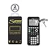 0.26MM and 9H [2 Pack ] Tempered Glass Screen Protector for Texas Instruments TI-84 Plus CE