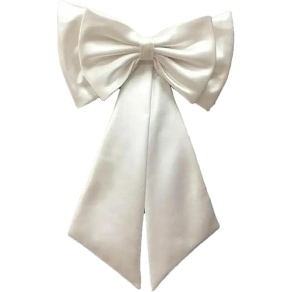 Amazon.com: VEPYCLY Separate Satin Bow Detachable Bridal  display picture 3