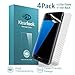 Klearlook S7 Edge Screen Protector [3 Pack HD Clear TPU] [Non-Glass] [Case Friendly Version] (Dry-Applied) and 1 Pack Back Skin Film for Samsung Galaxy S7 Edge