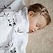 SIXNEB YuanKanJu ToriBabies Organic Cotton Muslin Swaddle Blankets (Pack of 3)