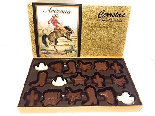 Arizona Western Shapes Chocolate Gift Box