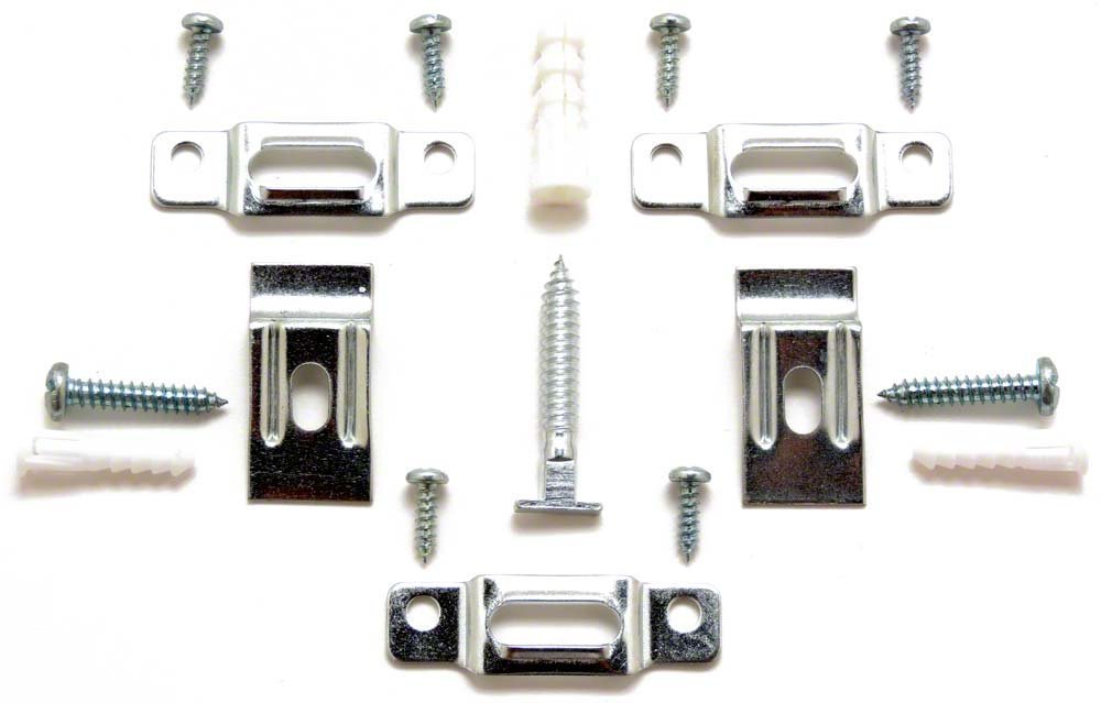 TLock security hangers locking hardware set for (25) wood or aluminum