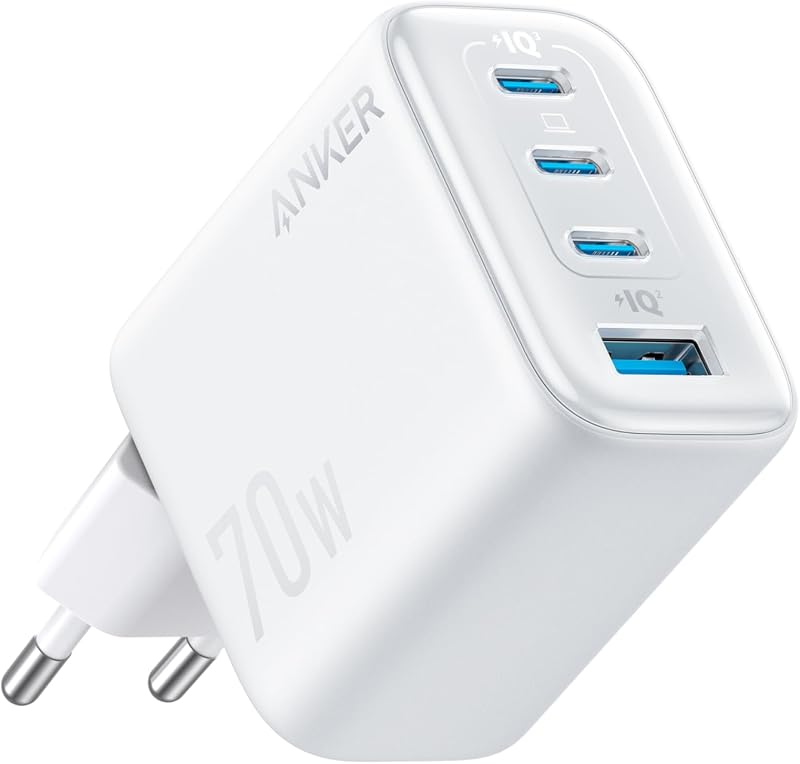 Zolo Chargeur 4 Ports avec Sortie Ultra-Rapide 70W