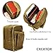 CREATOR Tactical Molle Pouch Small Utility Pouch EDC Utility Belt Tool Accessory