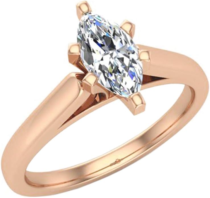 8 carat marquise diamond ring