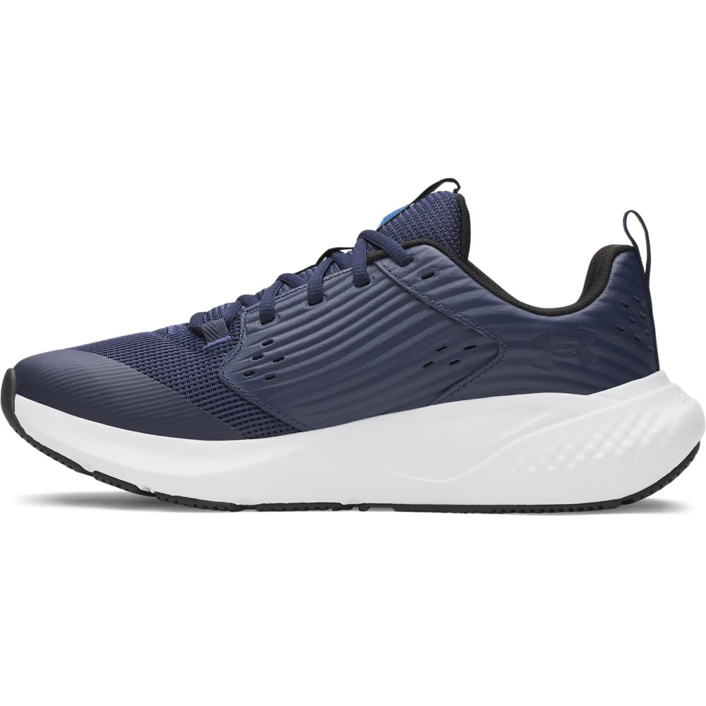 Under Armour Men's Charged Commit Trainer 4, (403) Washed Navy/Distant Gray/Black, 12.5, US Image