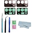 YUYOND 2pcs OEM Original Rear Camera Glass Lens Replacement for Samsung Galaxy Note 20 Ultra 5G (All Carriers) with Repair Tools Kit (Mystic Bronze)