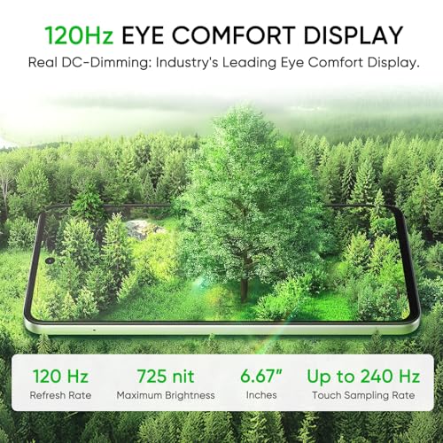 realme C71 Smartphone 8+256GB, 6000mAH Battery, Fast Charging 45W, Camera 50MP AI, Octa-Core Chipset, 6.67 Inch 120Hz Eye Comfort Display, IP54 (No Charger) – Green