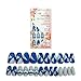 Matte False Nails Coffin Shape 24 Pieces Full Cover Girls False Nails with Designs