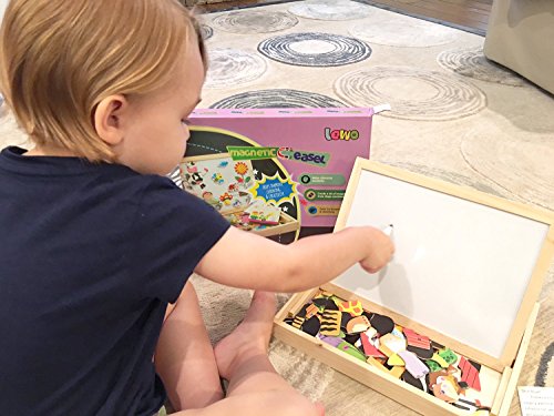 6 Lewo+Wooden+Educational+Magnetic+Puzzles