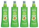 Lot of 4 Garnier Fructis Haircare Fall Fight Strand Saver Anti-Breakage Spray