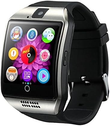 Bluetooth Smart Watch with Camera, Aosmart Q3000 Smartwatch for Android Smartphones (Q3000 - Silver)