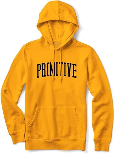 blank yellow hoodie